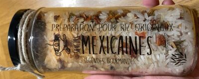 Preparation pour riz front packaging