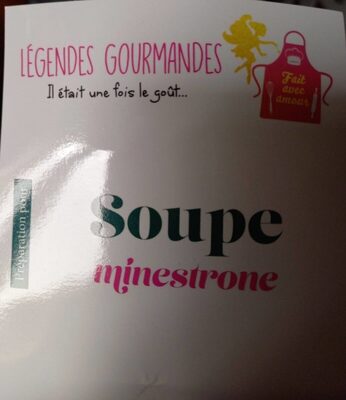 Soupe minestrone front packaging
