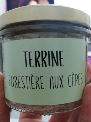 Terrines forestière aux cèpes