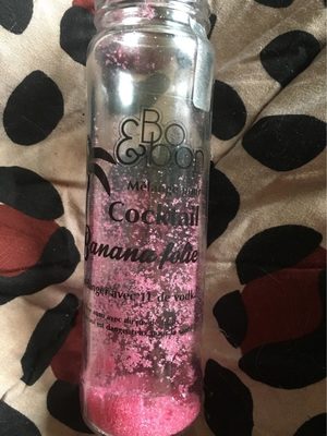 Melange pour cocktail Banana folie front packaging