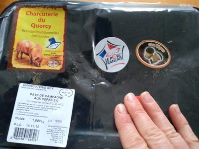 Pâté de campagne aux cèpes 5 %