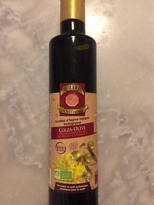 Cocktail d'huiles vierges biologiques colza et olive