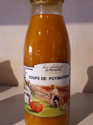 Soupe de potimarron est front packaging