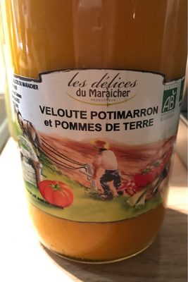 Velouté potimarron et pommes de terre
