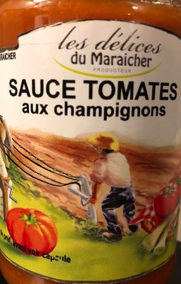 Sauce Tomates aux Champignons front packaging