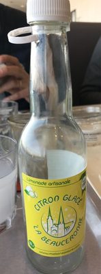 Limonade Artisanale Citron Glacé front packaging