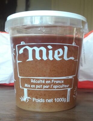 Miel récolté en France