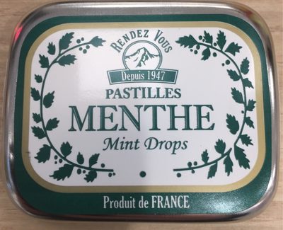 Confiserie Pastilles Menthe Mint Drops
