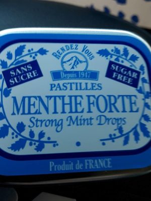 Pastilles Menthe Forte