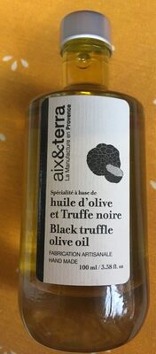 Huile d'olive et truffe noire