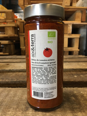 Délice de tomates séchées front packaging