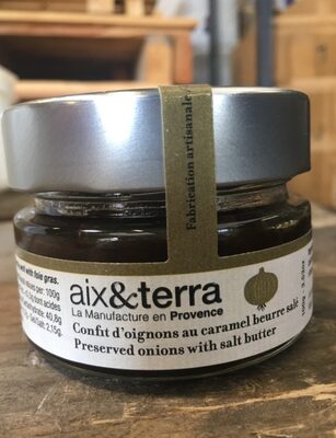 Confit d'oignons au caramel beurre salé