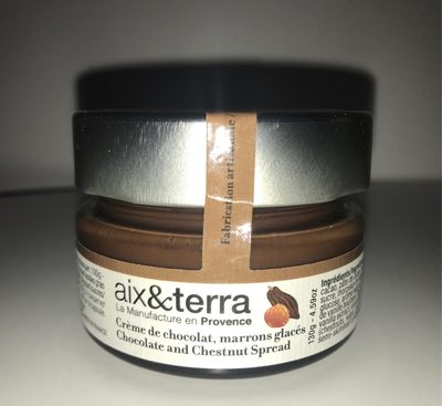 Crème de chocolat, marrons glacés