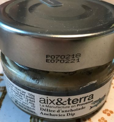 Délice d'anchoïade