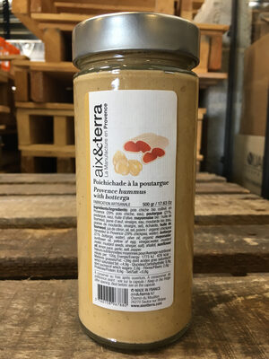 Poichichade à la poutargue front packaging