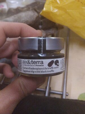 Caviar d’aubergines à la truffe noire