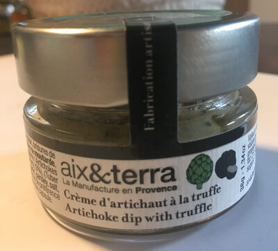 Crème d’artichaut à la truffe front packaging