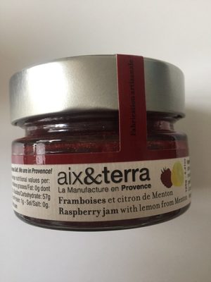 Framboise et citron de menton