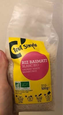 Riz Basmati Blanc Bio