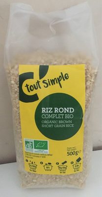 Riz rond complet bio