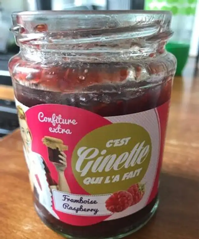 Confiture framboises nutrition facts table