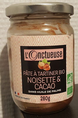 Pate à tartiner bio noisette & cacao