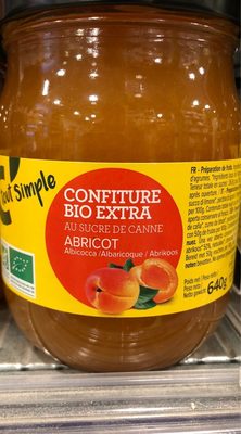 Confiture Bio Extra abricots