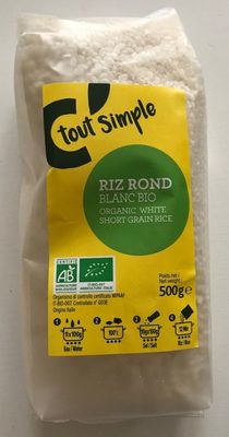 Riz rond blanc bio