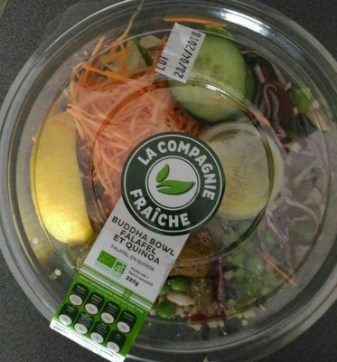 Bouddha Bowl Falafel et quinoa front packaging