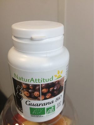 Pilulier De Guarana Bio 120 Gelules