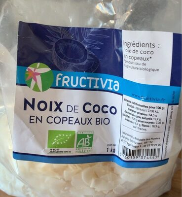 Copeaux bio de noix de coco