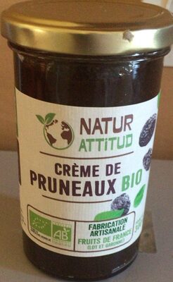 Creme de pruneaux bio