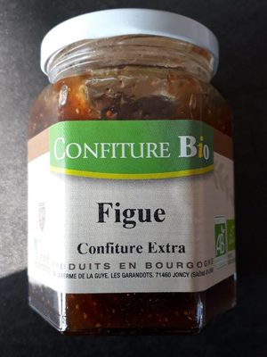 Confiture extra de figue front packaging