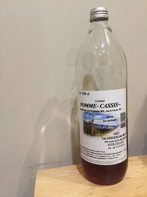 Cocktail pommes cassis