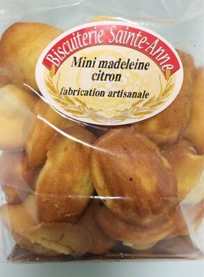 Mini madeleine au Citron