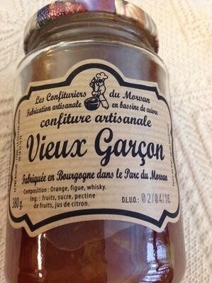 Confiture Artisanale Vieux Garçon front packaging