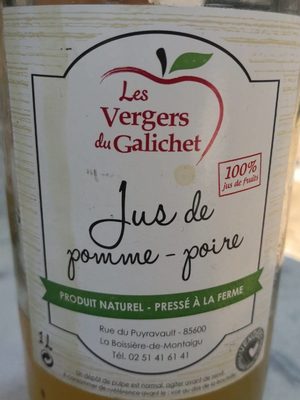 Jus de pomme-poire