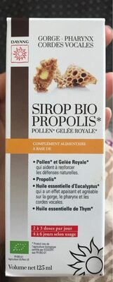 Sirop bio propolis