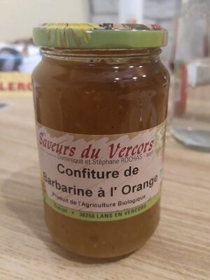 Confiture de Barbarine à l'Orange