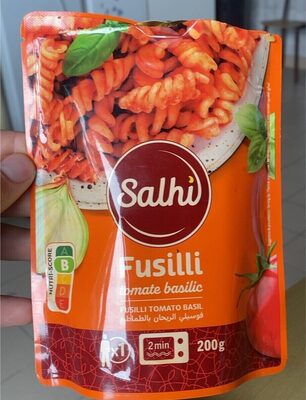 Salhi - Fusilli tomate basilic