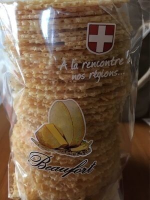 Bricelets apéritifs au beaufort