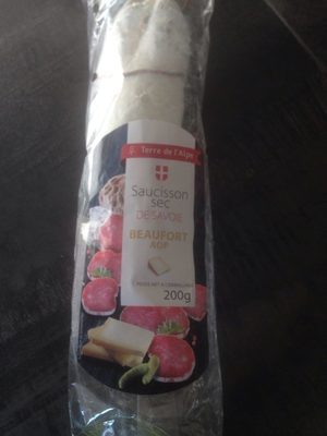 Saucisson sec de savoie beaufort AOP