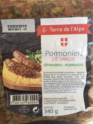 Pormonier de savoie front packaging