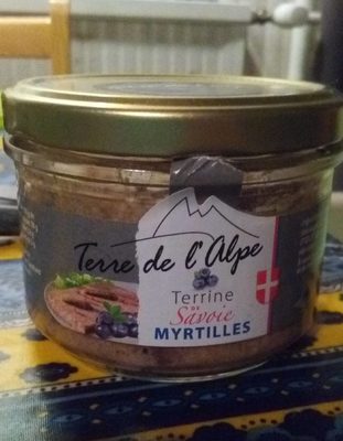 Terrine de savoie myrtilles