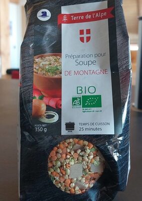 Preparation pour soupe de montagne bio