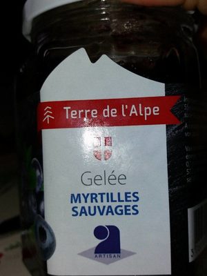 Gelée myrtilles sauvages