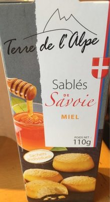Sablés de Savoie front packaging