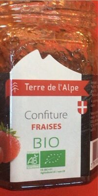 Confiture fraises bio