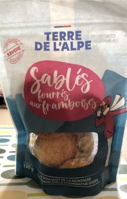 Sablés fourrés aux framboises
