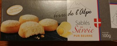 Sablés de Savoie pur beurre